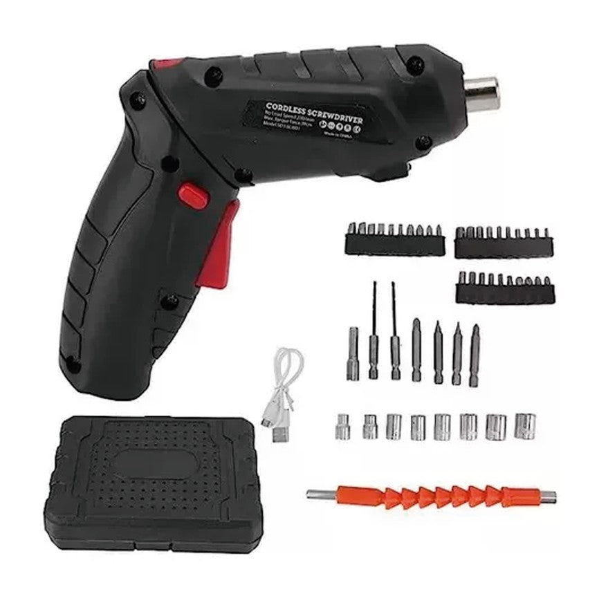 JUEGO DESTORNILLADOR ELÉCTRICO